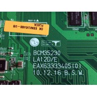 MAIN PARA TV LG / NUMERO DE PARTE EBR73325201 / EAX63333405(0) / 61105402 / EAX63333405 / PANEL LC420EUF (SD)(A1) / MODELO 42LV5400-UB / 42LV5400-UB.AUSYLJR